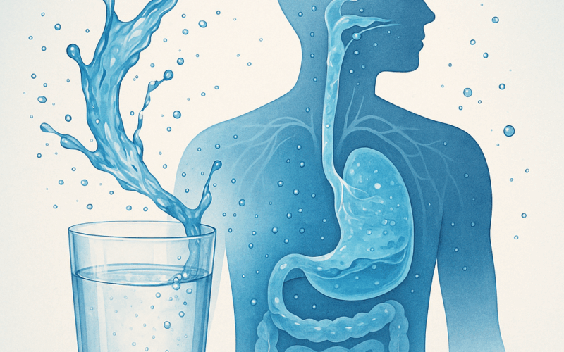 Wasser – Warum der Körper ohne ausreichend Flüssigkeit nicht funktioniert